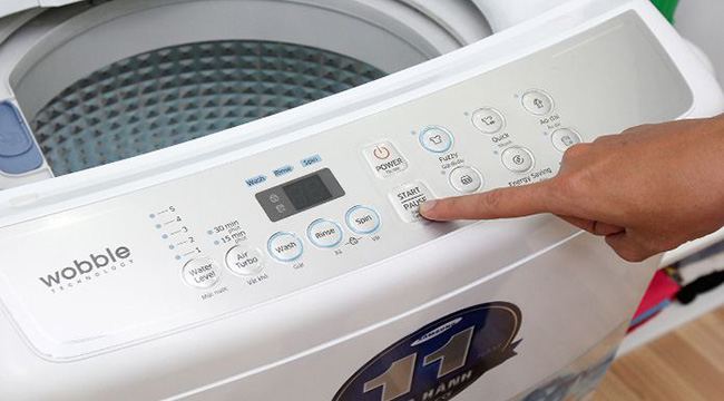 Máy giặt samsung báo lỗi 4e là gì? Nguyên nhân và cách khắc phục