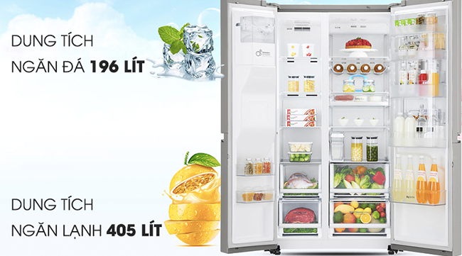 Tủ lạnh LG 601 lít GR-P247JS