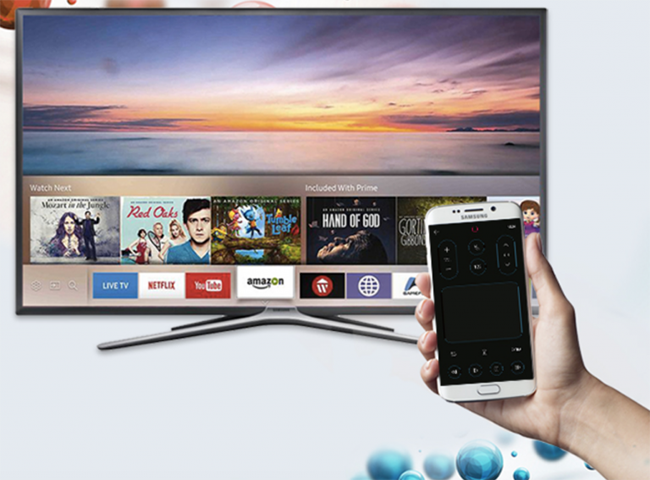 Sử dụng ứng dụng, phần mềm kết nối với tivi Samsung